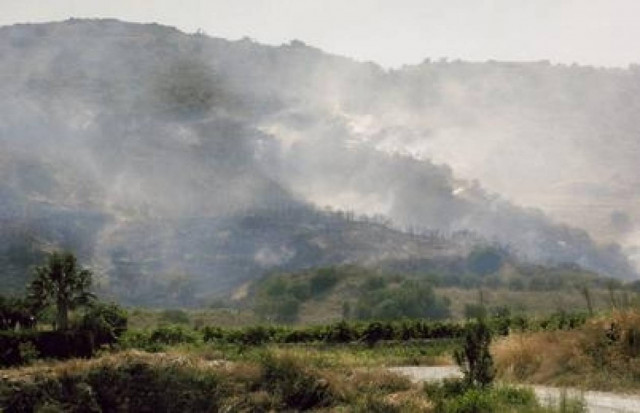 Εννέα τετραγωνικά χιλιόμετρα έκαψε η πυρκαγιά στην Λάρνακα