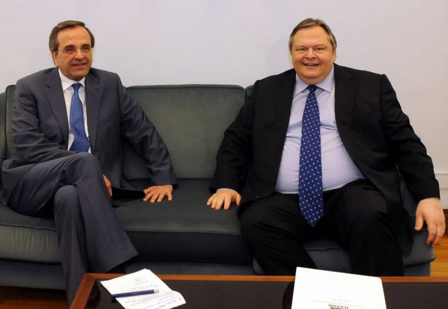 Τηλεφωνική επικοινωνία Σαμαρά-Βενιζέλου