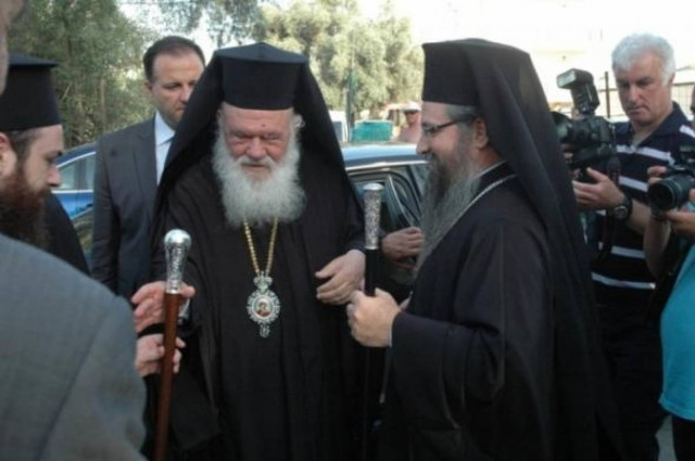 Υποδοχή του Αρχιεπισκόπου στη Λευκάδα