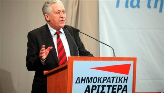 Κουβέλης: Στηρίζουμε τη συνέχιση των μεταρρυθμίσεων