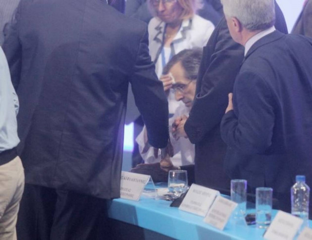 Η επίσημη ανακοίνωση για την αδιαθεσία του Α. Σαμαρά