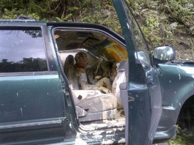 Ένα τρακάρισμα είναι πάντα δυσάρεστο, αλλά σπάνια... πολύχρωμο