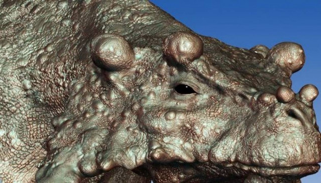 Γιγάντιο ερπετό γεμάτο φουσκάλες ζούσε στην έρημο