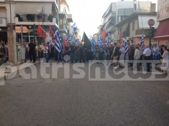 Πύργος: «Φρούριο» η πόλη λόγω Χρυσής Αυγής (pics)