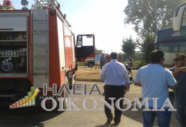 Πυρκαγιά στον Πύργο