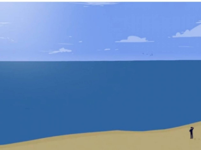 Εντυπωσιακό βίντεο: Πόσο μεγάλος είναι ο ωκεανός;