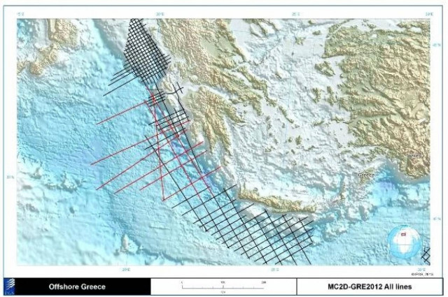 Στην δημοσιότητα ο χάρτης των σεισμικών ερευνών-Από αύριο τα δεδομένα