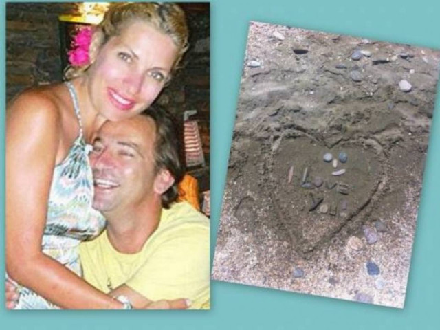 Η Μενεγάκη εκδηλώθηκε στο twitter- Η πρώτη φωτογραφία με τον Ματέο