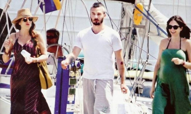 Άννα Βίσση: Διακοπές στην Σκιάθο με την Σοφία και τον Θανάση Πανουργιά