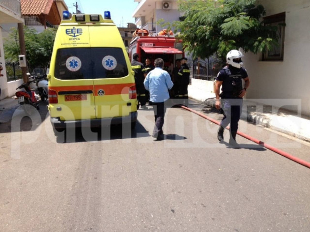 ΤΩΡΑ: Πυρκαγιά σε μονοκατοικία στο κέντρο του Πύργου