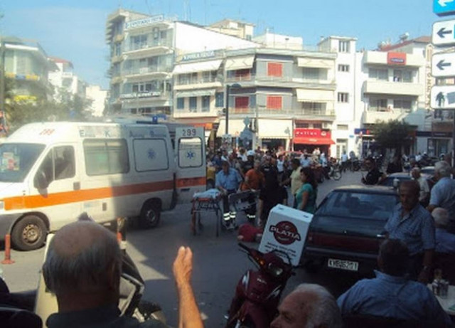 Σοκ στην Κατερίνη: Αυτοκτόνησε άνδρας στο κέντρο της πόλης (pics)