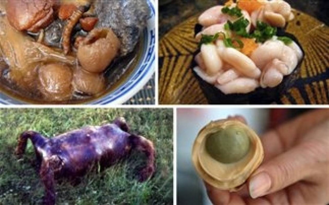 Τα πιο αηδιαστικά αλλά και υγιεινά φαγητά του κόσμου