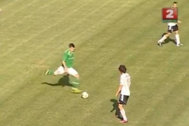 Γκολ-κεραυνός από 64 μέτρα στη Λευκορωσία