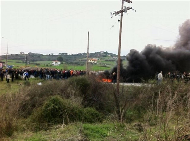 Χαλκιδική: Δύο συλλήψεις στα χθεσινά επεισόδια
