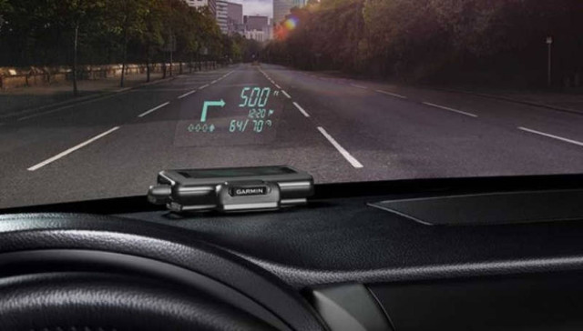 Garmin: Φορητό Head up display