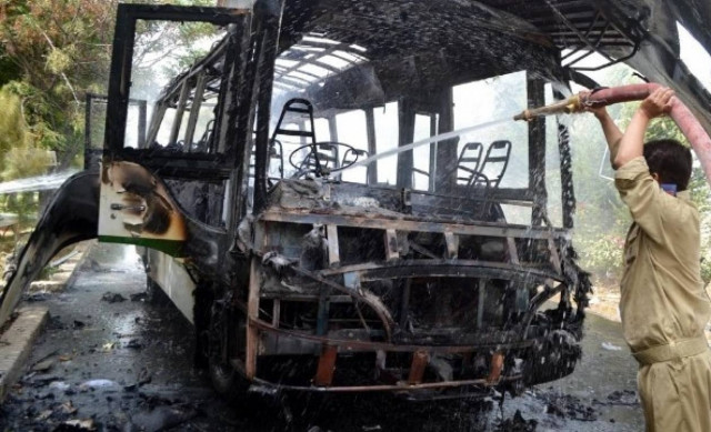 Αίγυπτος: Επίθεση σε λεωφορείο άφησε πίσω νεκρούς και τραυματίες