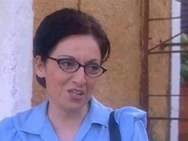 H φωτογραφία της Αγλαϊας από το Καφέ της Χαράς που κάνει πάταγο!