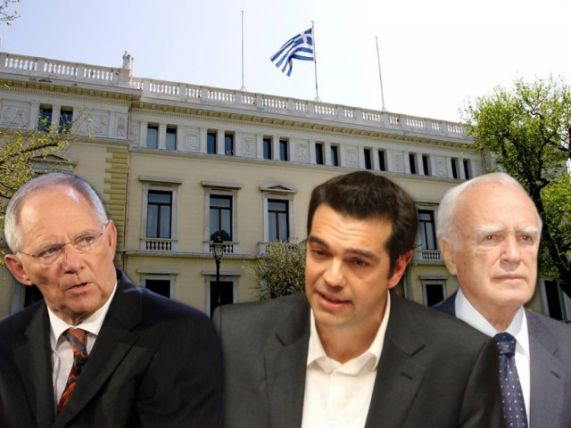 Συνάντηση Παπούλια-Τσίπρα στο Προεδρικό Μέγαρο