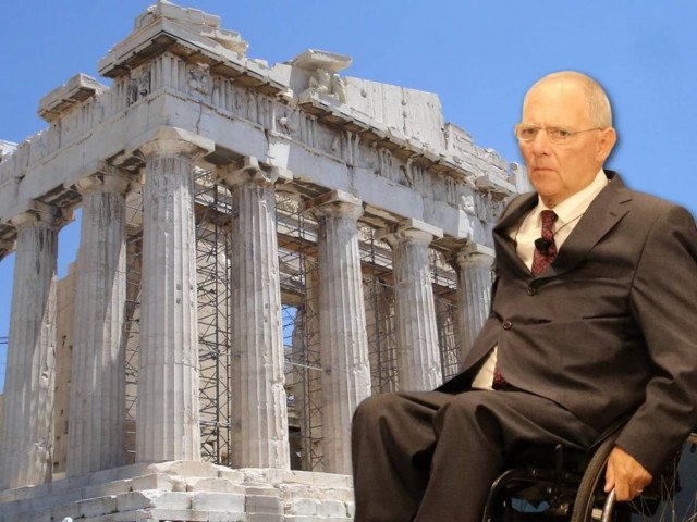 Επίδειξη ισχύος από Σόιμπλε στην Αθήνα