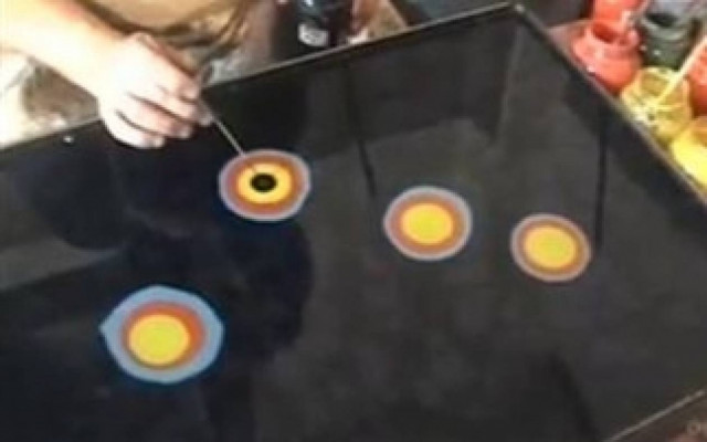 Δείτε: Ζωγραφική πάνω σε νερό