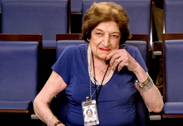 «Έφυγε» η γυναίκα – θρύλος της δημοσιογραφίας