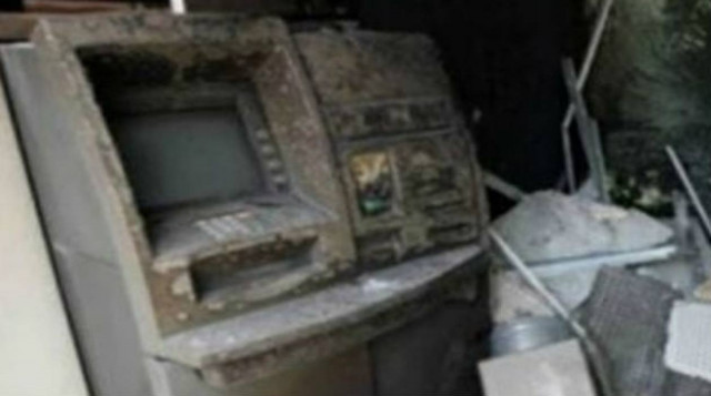 Φωτιά σε ΑΤΜ στους Αμπελοκήπους