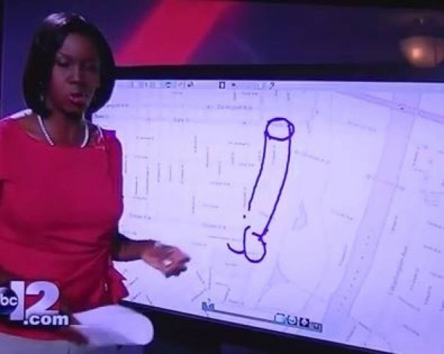 Bίντεο: Κι όμως! Η παρουσιάστρια σχεδίασε αυτό που... φαντάζεστε!