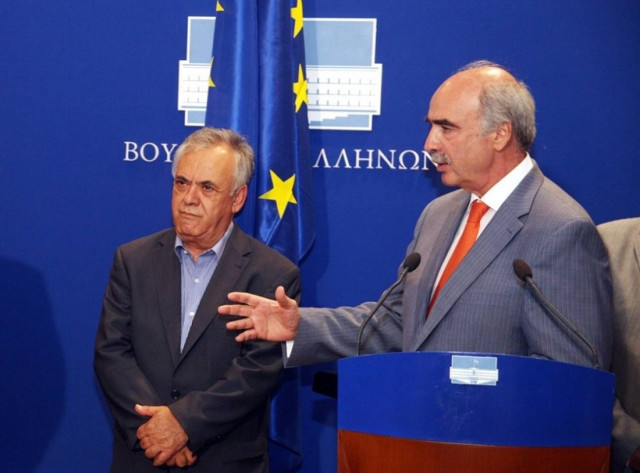 Ο Μεϊμαράκης στήριξε τον Δραγασάκη στη Βουλή