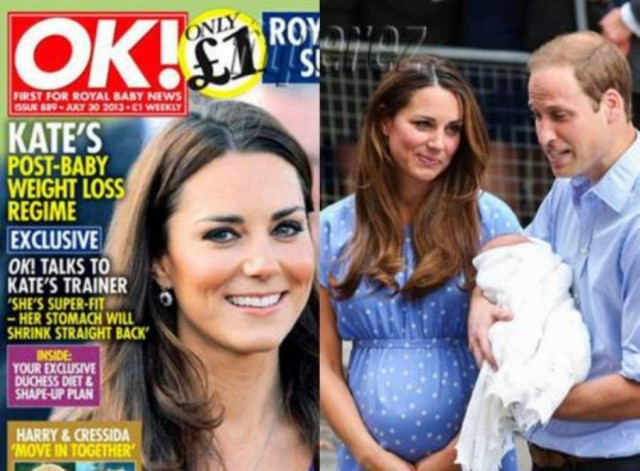 Σάλος με το δημοσίευμα της δίαιτας της Κέιτ μία μέρα μετά τη γέννα