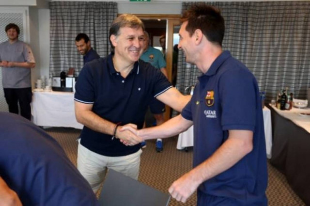 Δείτε: Η πρώτη συνάντηση του Μέσι με τον Τάτα