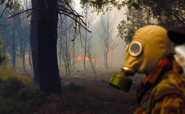 Συνελήφθησαν δύο μετανάστες για τον εμπρησμό στην Σάμο