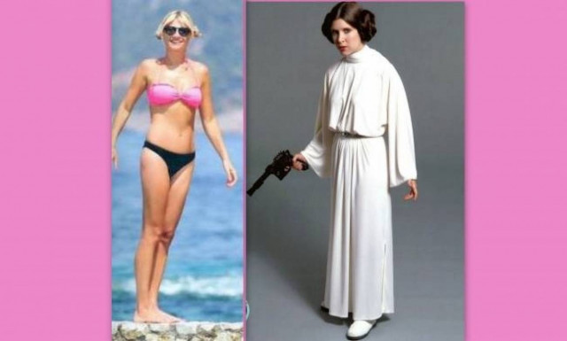 Η Φαίη Σκορδά εμπνέεται από την πριγκίπισσα Leia του Star Wars!