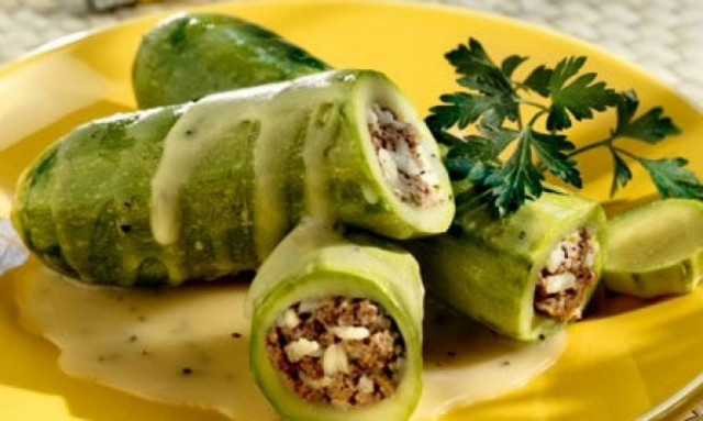 Συνταγή για κολοκυθάκια γεμιστά με αυγολέμονο!