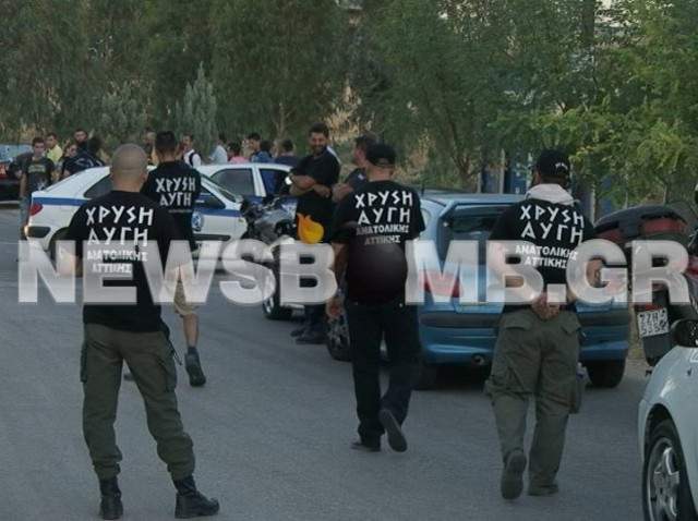 Αποκλειστικό:Μπλόκο της ΕΛ.ΑΣ. σε μέλη της Χ.Α. στο Μαρκόπουλο