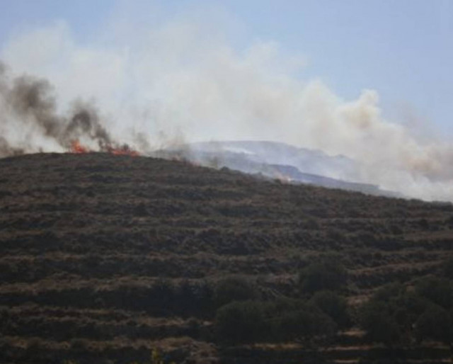 Πανικός στη Νάξο από τη φωτιά – Επί ποδός οι κάτοικοι