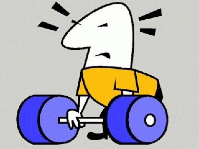 Ανέκδοτο: Στο γυμναστήριο