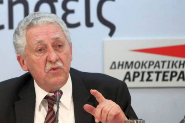 Κουβέλης: «Όχι» σε συνεργασία με τον ΣΥΡΙΖΑ