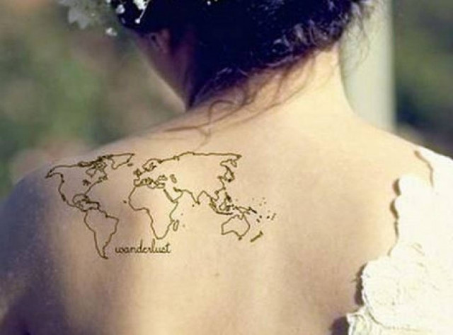 Τατουάζ για ταξιδιάρηδες τύπους (pics)