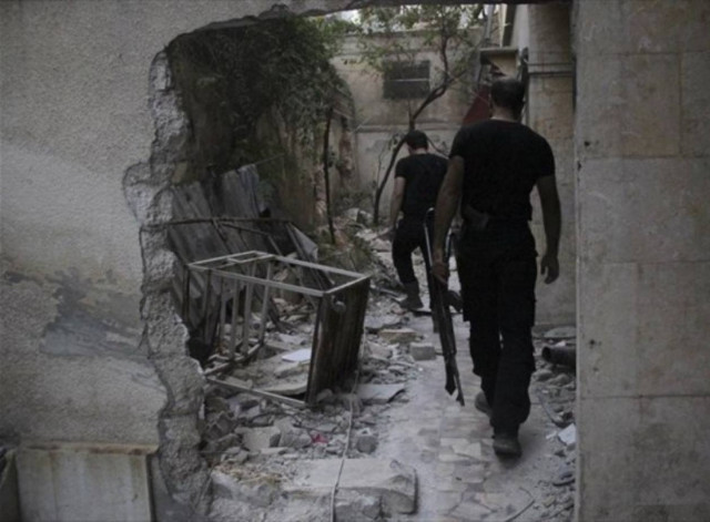 «Κατάληψη αεροπορικής βάσης» στο Χαλέπι από τους αντάρτες