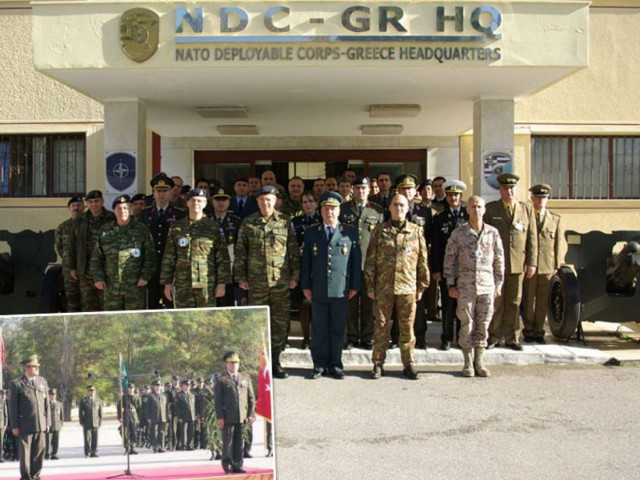 Τούρκος διοικητής στην Ελληνική Ταξιαρχία Λάρισας