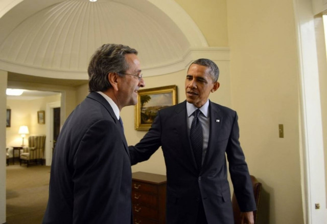 Τι έκανε ο Ομπάμα μετά τη συνάντηση με τον Α. Σαμαρά