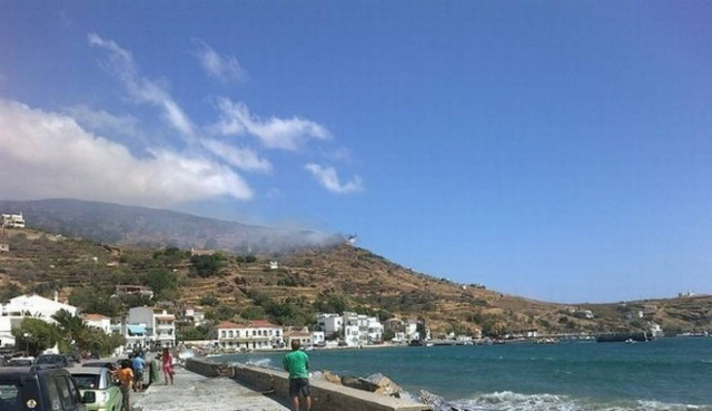 Συναγερμός στο νησί: Ενισχύονται οι πυροσβεστικές δυνάμεις στην Άνδρο!