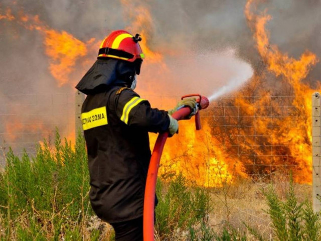Πύρινος εφιάλτης στην Άνδρο