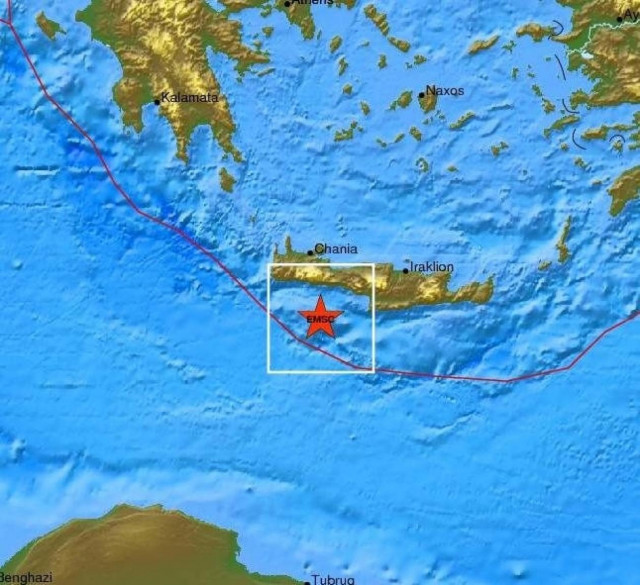 Σεισμός στη Γαύδο