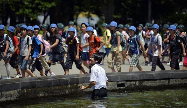Στην Ιαπωνία καταγράφηκαν θερμοκρασίες ρεκόρ