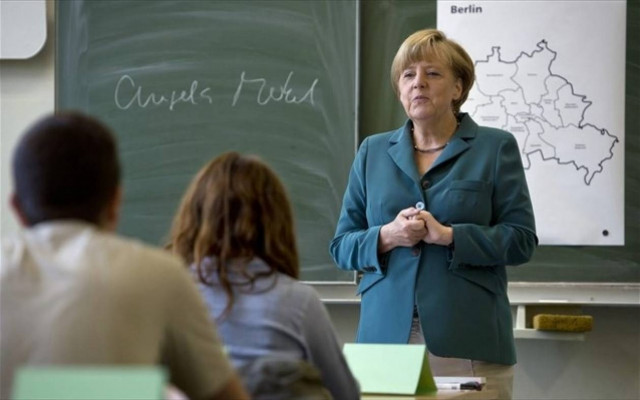 Γερμανία: «Μάθημα» για το Τείχος του Βερολίνου από τη Μέρκελ