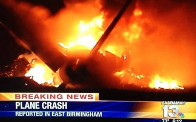 Αλαμπάμα: Συντριβή αεροσκάφους στο Μπέρμινχαμ