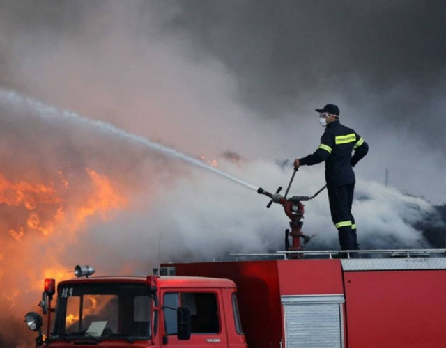 Πυρκαγιά στην Άνδρο