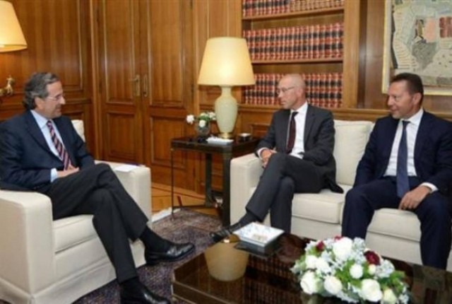 Συνάντηση Άσμουσεν με Σαμαρά και αύριο με Βενιζέλο