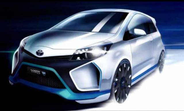 Νέο toyota yaris hubrid R με 400 άλογα